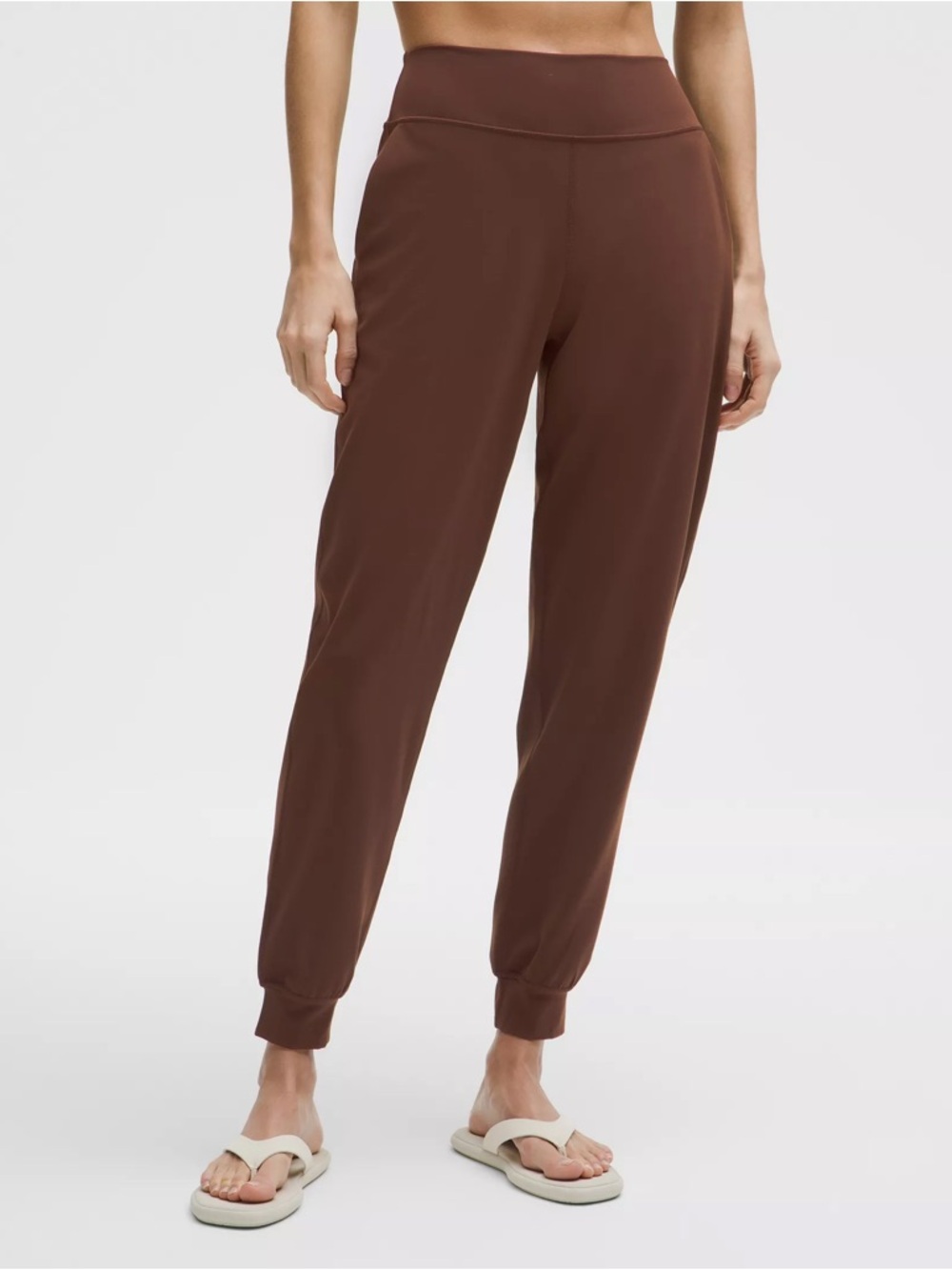 Lululemon Align Jogger Brown High Rise Joggers Athletic Lounge Pants Size 4